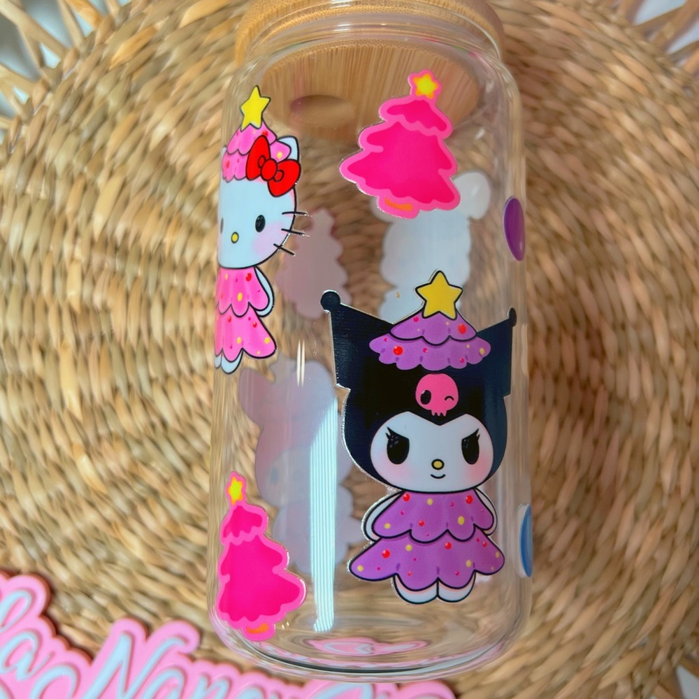 Hello kitty and friends christmas tree cup